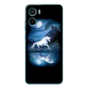 Чехол Unicorn на Motorola Moto G05 (Единорог)