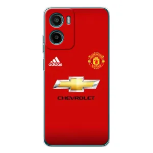 Силиконовые Чехлы принт Футбол на Motorola Moto G05 (Man United)
