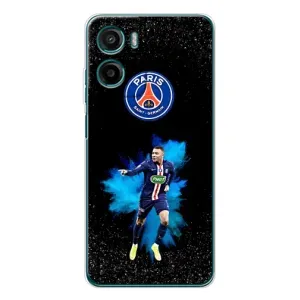 Чехол (TPU) с Футболистом на Motorola Moto G05 (Мбаппе ПСЖ)