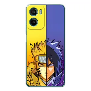 Купить Чехлы на телефон с принтом Anime для Motorola Moto G05 (Naruto Vs Sasuke)