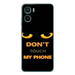 Чехол с Прикольным принтом на Motorola Moto G05 (Не трогай мой телефон)
