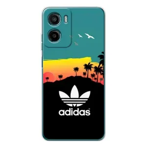 Чехол в стиле "Адидас" для Motorola Moto G06 Power (Адидас пустыня)