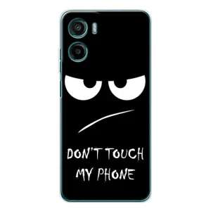 Чехол с прикольным текстом на Motorola Moto G06 Power (Dont)
