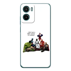 Чохли для Motorola Moto G06 Power (Для Християн) (Ісус супергерой)