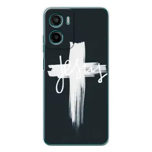 Чехлы для Motorola Moto G06 Power (Крест Иисуса)