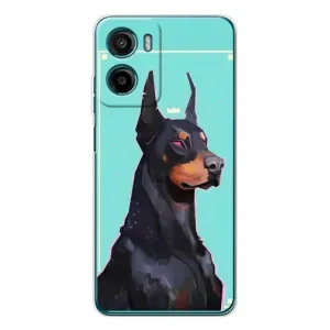 Чехол ДОБЕРМАН для Motorola Moto G06 Power (Король доберман)