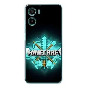 Чехол майнкрафт для Motorola Moto G06 Power (MineCraft 2)