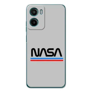 Силиконовый бампер с принтом "Наса" на Motorola Moto G06 Power (Наса)