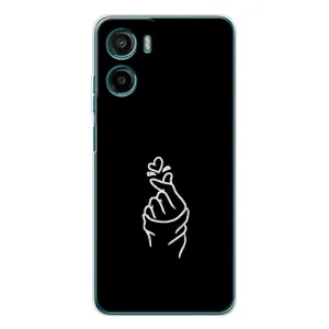 Чехлы (Знак сердечка) на Motorola Moto G06 Power (Знак Сердечка)