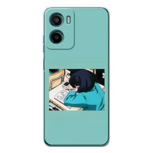 Чехол с персонажами АНИМЕ на Motorola Moto G06 (Аканэ Тэндо)