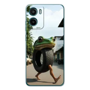 Чехол с мемами тралалело тралала для Motorola Moto G06 (Бонека амбалабу)