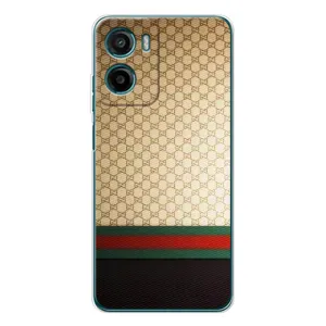 Чехлы Бренд GUCCI для Motorola Moto G06 (Фон Гуччи)