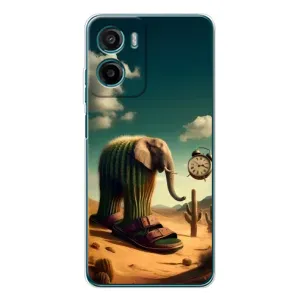Чехол с мемами тралалело тралала для Motorola Moto G06 (Лирили ларила)