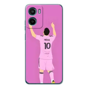 Чехлы Лео Месси в Майами на Motorola Moto G06 (Празднование Месси)