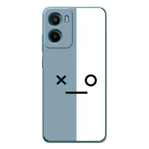 Силиконовые Чехлы (смешные стикеры) для Motorola Moto G06 (Серо-белый)