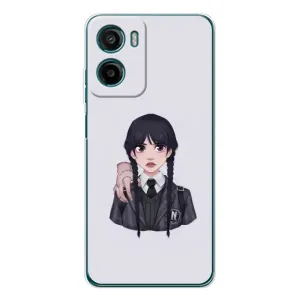 Чехлы с принтом Уэнсдей на Motorola Moto G06 (Вещь Венсдей)