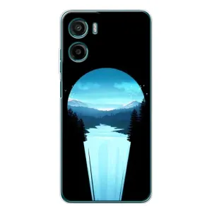 Літній Чохол на Motorola Moto G06 (Синій Водоспад)