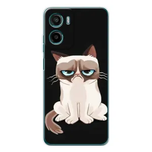 Чехол на тематику: Коты для Motorola Moto G06 (Взгляд кота)