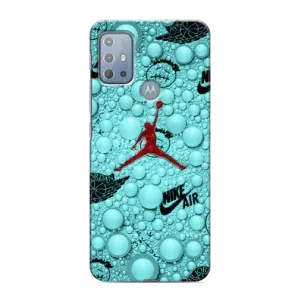 Силиконовый Чехол Nike Air Jordan на Моторола Мото джи 10 (Джордан Найк)