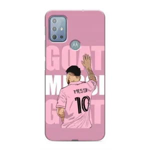 Чехлы Лео Месси в Майами на Motorola MOTO G10 (GOAT MESSI)