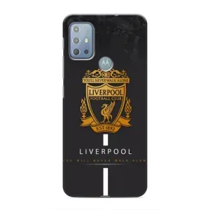 Силиконовые Чехлы принт Футбол на Motorola MOTO G10 (Liverpool)