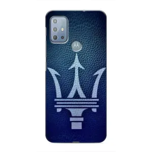 Чехлы с тематикой "Крутые машины" на Motorola MOTO G10 (Лого Maserati)