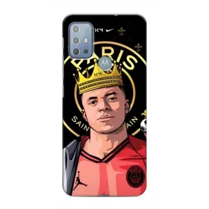Чохол (TPU) з Футболістом на Motorola MOTO G10 (Mbappe King)