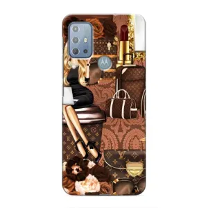 Чехол Стиль Louis Vuitton на Motorola MOTO G10 (Мода Луи Виттон)