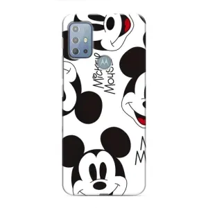 Чехлы с принтом Микки Маус на Motorola MOTO G10 (Мордочка Маус)