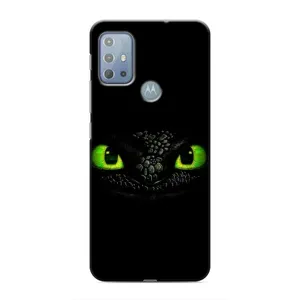 Чехол дракон Беззубик для Motorola MOTO G10 (Глаза Беззубика)