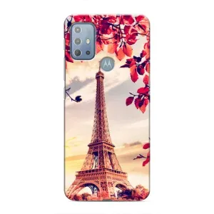 Чехол с Эйфелевой башней на Motorola MOTO G10 (Paris photo)