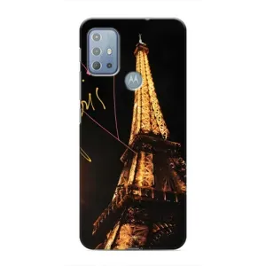 Чехол с Эйфелевой башней на Motorola MOTO G10 (Paris)