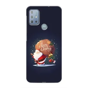 Чехол Санта Клаус для Motorola MOTO G10 (Подарки от Санты)