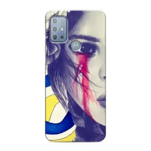 Чехол на Motorola MOTO G10 Украинский дизайн (Слезы Украины)