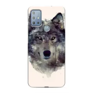 Чехол с Волком на Motorola MOTO G10 (Волк)