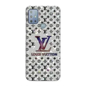 Чехол Стиль Louis Vuitton на Motorola MOTO G10 (Яркий LV)