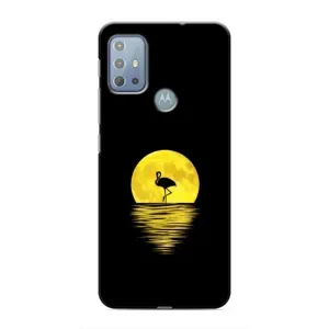 Летний Чехол на Motorola MOTO G10 (Желтый Закат)