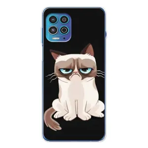Чехол на тематику: Коты для Motorola MOTO G100 Pro (Взгляд кота)