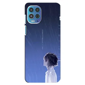 Чехол с персонажами АНИМЕ на Motorola MOTO G100 (Anime L)