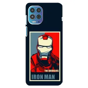 Чехол Супергерой Железный человек на Motorola MOTO G100 (Art Iron man)