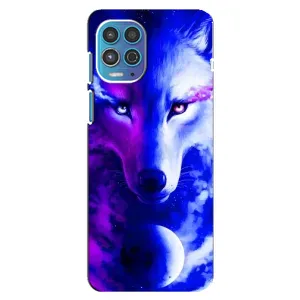 Чехол с Волком на Motorola MOTO G100 (Арт-Волк)