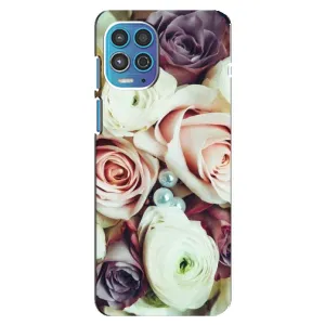 Чехлы с принтом Розочки для Motorola MOTO G100 (Букет РОЗ)