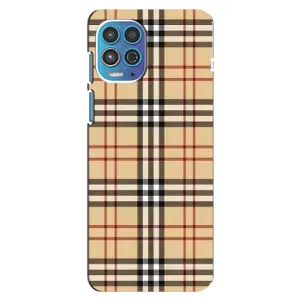 Чехол с Брендами одежды на Моторола Мото джи 100 (Burberry стиль)
