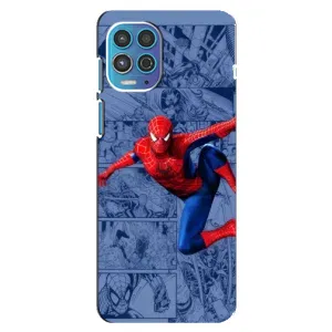 Силиконовый Чехол для Motorola MOTO G100 (Человек Паук)
