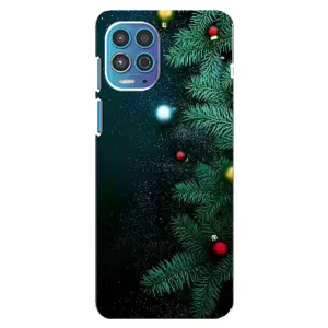 Чохол новорічна ялинка на Motorola MOTO G100 (Ялинка)