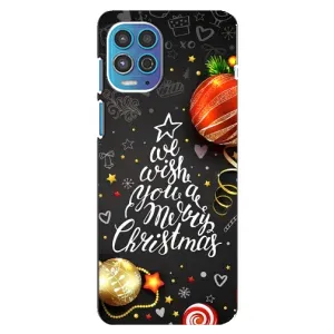 Чохол новорічна ялинка на Motorola MOTO G100 (Ялинка)