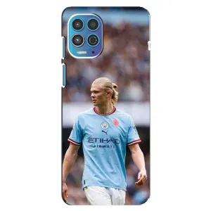 Чехлы с принтом для Motorola MOTO G100 Футболист (Эрлинг Холанд)