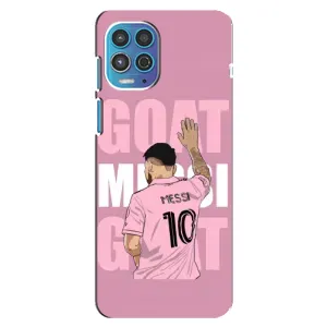 Чехлы Лео Месси в Майами на Motorola MOTO G100 (GOAT MESSI)