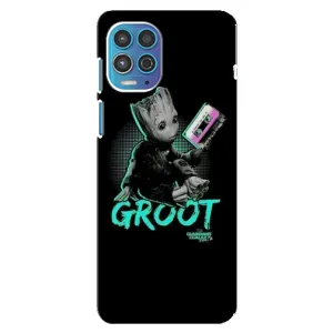 Чехол Супергерои Марвел на Моторола Мото джи 100 (Groot)