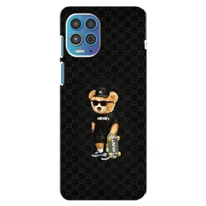 Чехлы Мишка Тедди для Моторола Мото джи 100 (GUCCI Teddy)